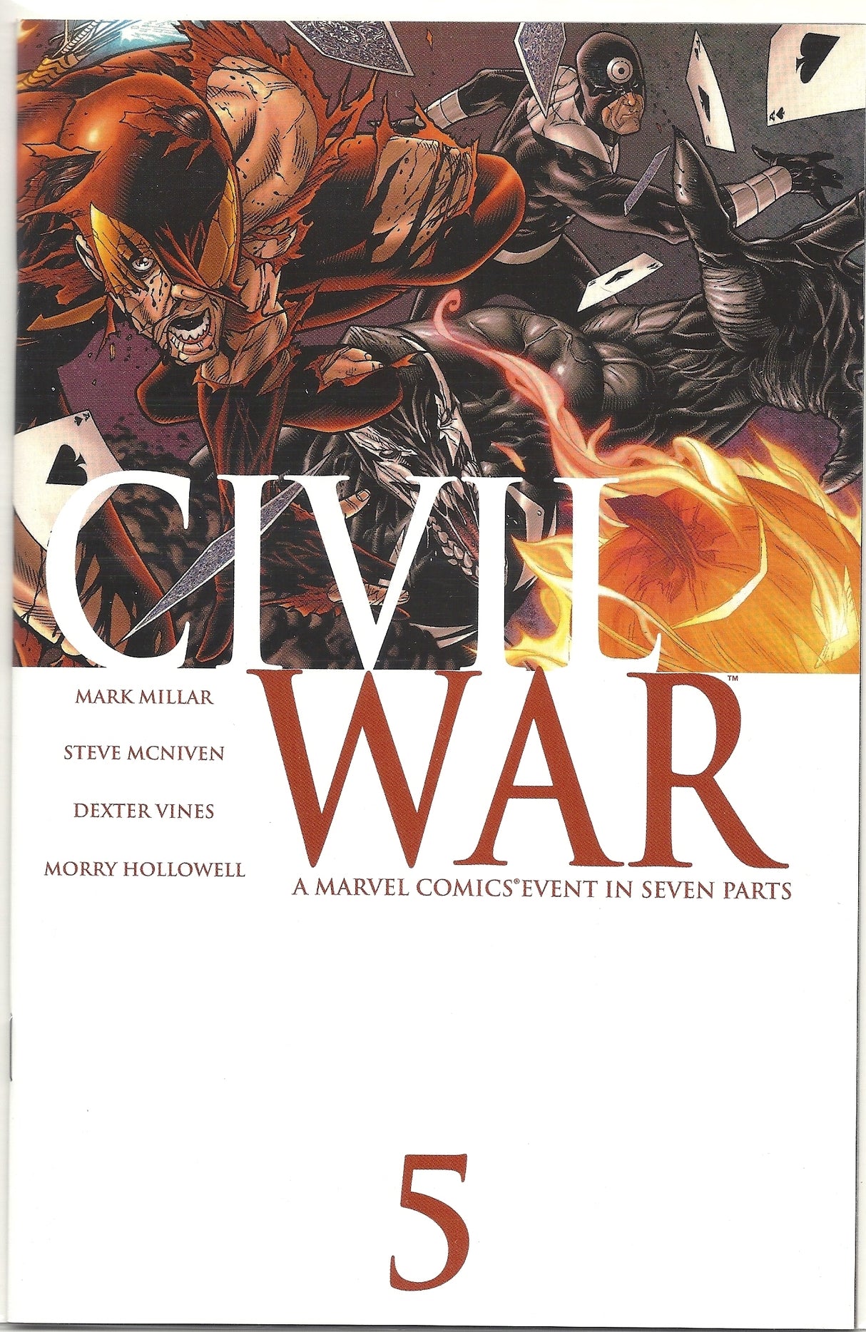 Civil War 1 2 3 4 5 6 7 Spider-Man Unmasked | Millar McNiven Marvel --5