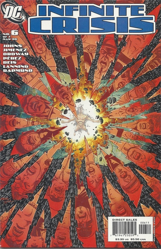 Infinite Crisis 1, 2, 3, 4, 5, 6, 7 George Perez covers Johns Jimenez --5