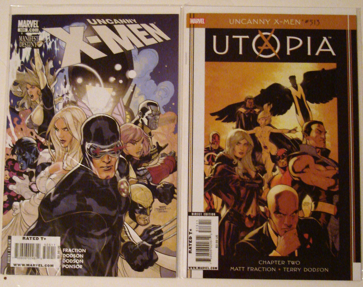Uncanny X-Men 497, 498, 499, 500, 501, 502, 503, 504, 505, 513 --2