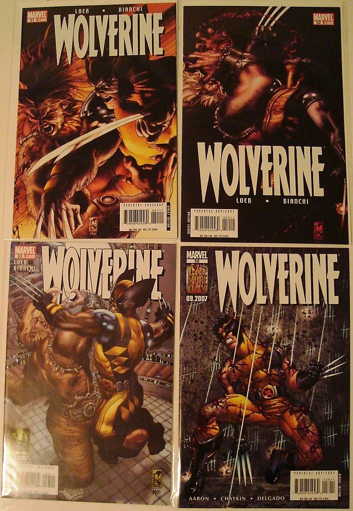 Wolverine 46 47 48 50 51 52 53 56 57 Captain America Civil War Movie --1