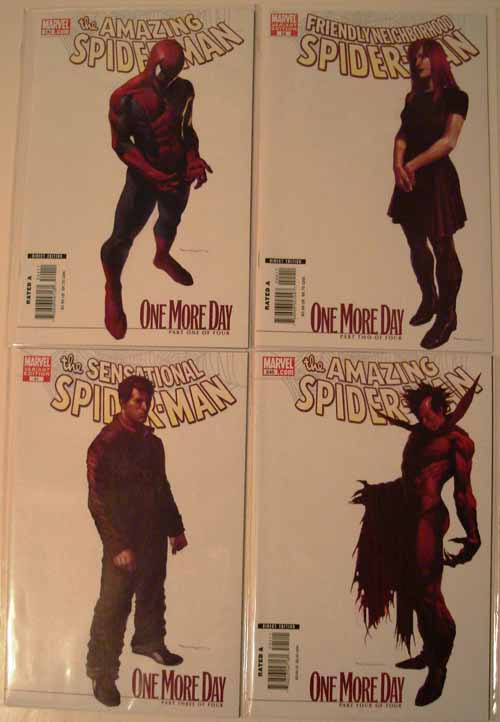 Spider-Man OMD Amazing 544, 545 Friendly 24 Sensational 41 Djurdjevic --0