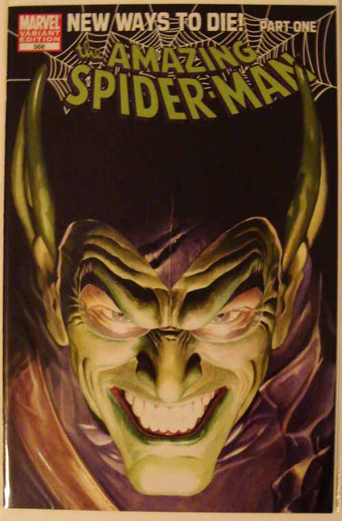 Amazing Spider-Man 568 Alex Ross Variant New Ways to Die Venom Romita --0