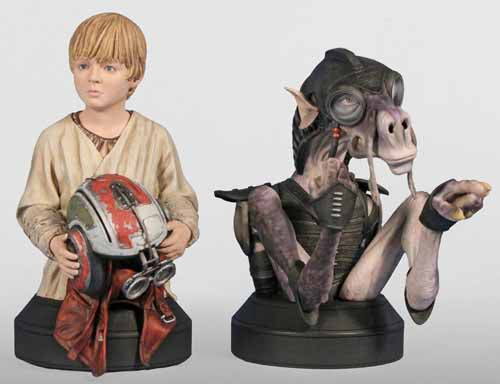 Star Wars Sebulba & Anakin Mini-Bust 2-Pack --0