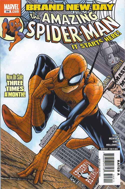 Amazing Spider-Man 546, 547, 548, 549, 550, 551, 552, 553, 554-563 567 --0