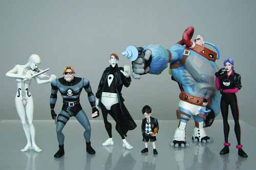 Umbrella Academy PVC Action Figure Set --0