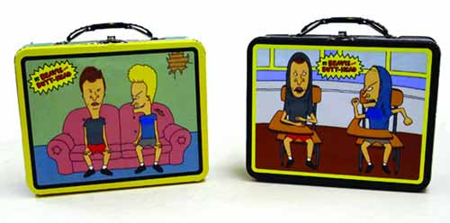 Beavis & Butthead Large Carry All Lunch Box 12 Pc Asst --0