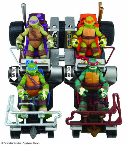 Teenage Mutant Ninja Turtles Mid-Price Vehicle Assortment --0