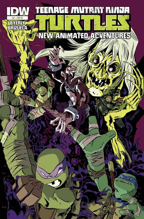 Teenage Mutant Ninja Turtles New Animated Adventures #8 --0
