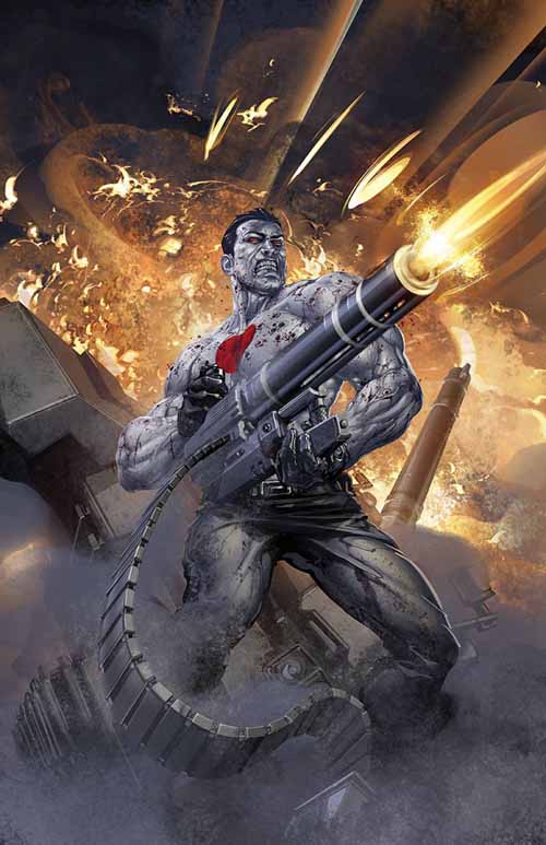 Bloodshot & Hard Corps #19 Regular Crain --0