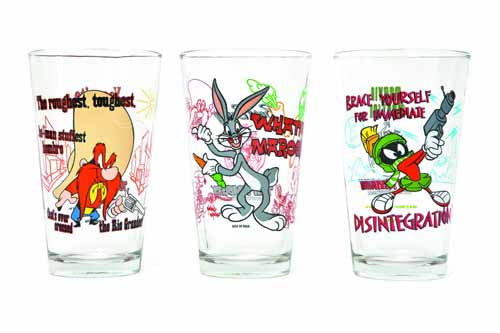 Toon Tumblers Marvin The Martian Pint Glass --0