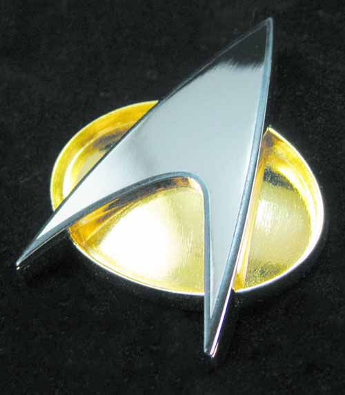 Star Trek The Next Generation Communicator Badge Replica --0