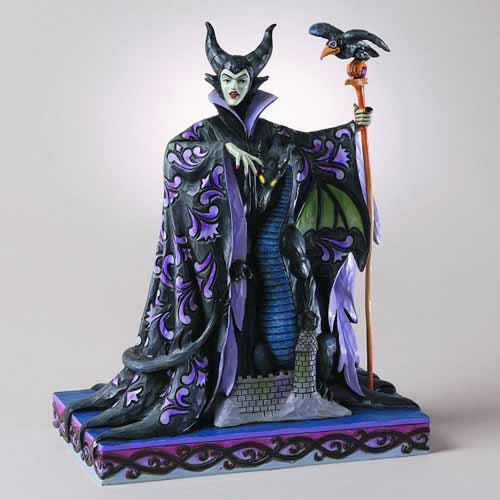 Disney Traditions Maleficent & Dragon Figure --0