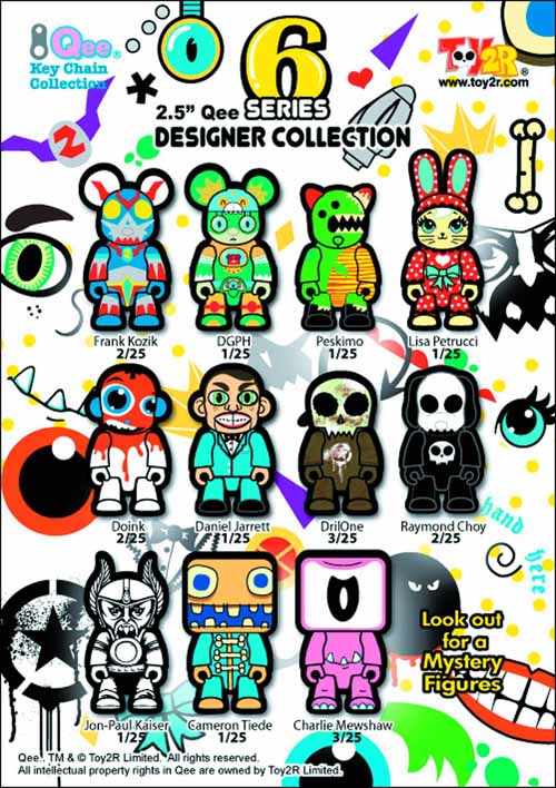 Qee Designer Collection 25-Piece Bmb Ds Series 06 --0