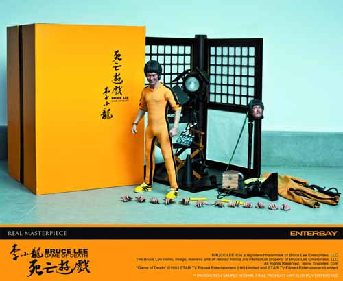 Game Of Death Bruce Lee Real Masterpiece -- Enterbay --0