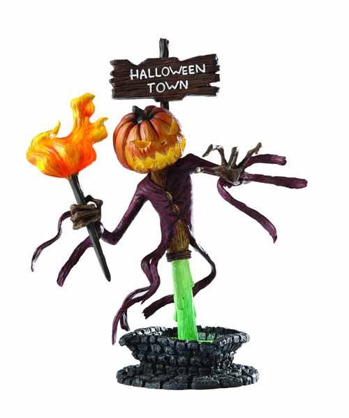 Nightmare Before Christmas Grand Jester Pumpkin King Bust --0