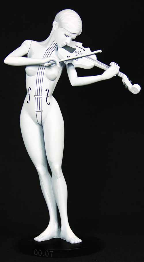 Umbrella Academy Maquette #1 White Violin --0
