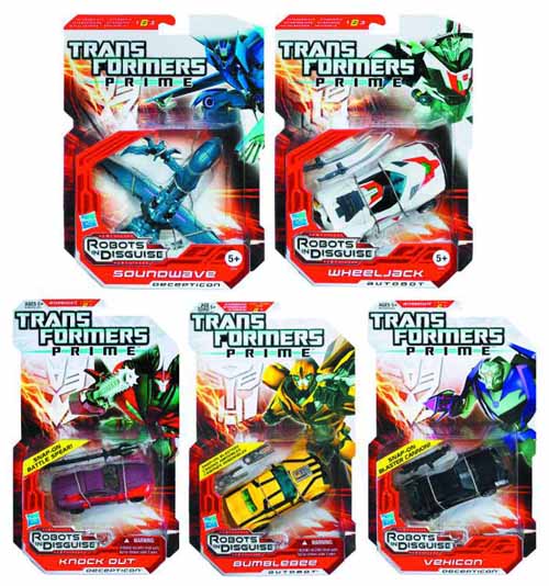 Transformers Prime Deluxe Action Figure Assortment 201204 --0