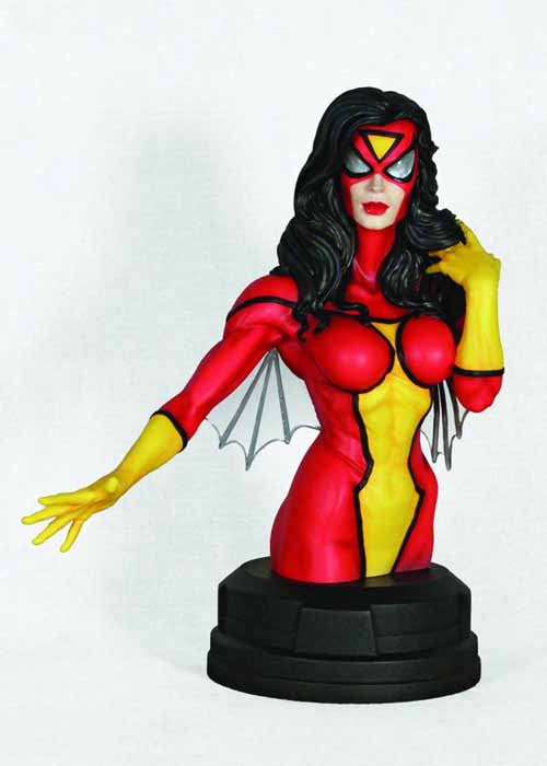 Spider-Woman Mini-Bust -- Spider-Man Gentle Giant --0