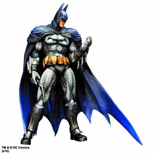 Batman Arkham City Play Arts Kai Batman Action Figure 2 --0