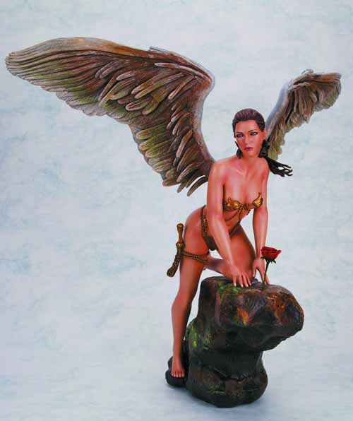 Fantasy Figure Gallery FFG Boris Vallejo Her Garden Statue --0