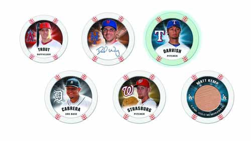 Topps 2013 MLB Chipz Display --0