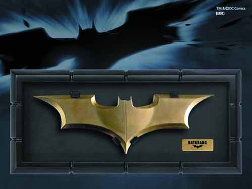 Batman Begins Batarang Prop Replica -- DC Comics --0