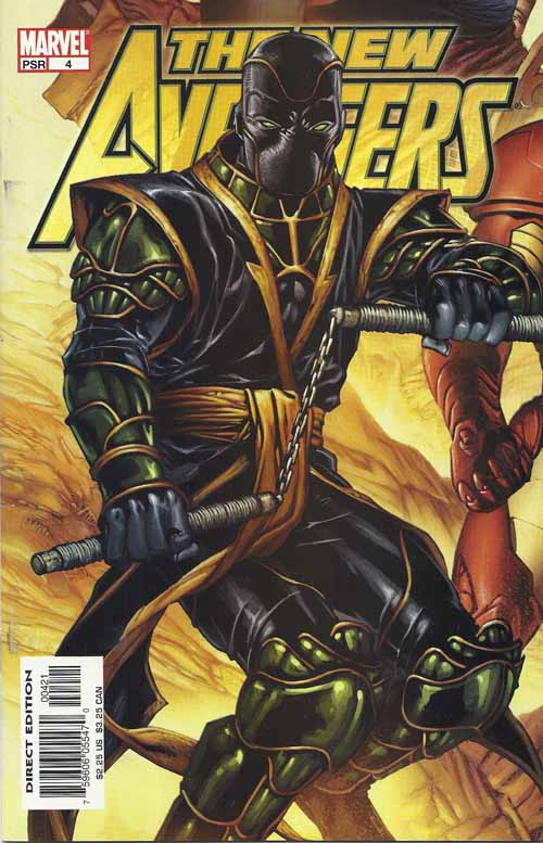 New Avengers 4 -- Cheung Ronin Variant -- Spider-Man Bendis Finch --0