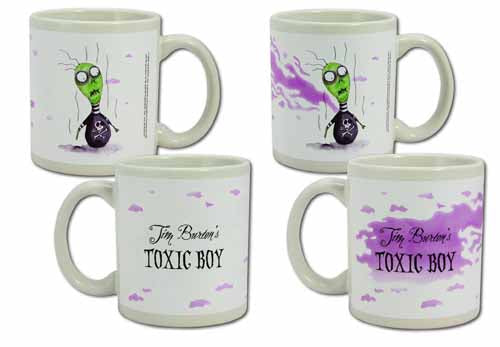 Tim Burton Toxic Boy 11 Oz Heat Sensitive Mug --0