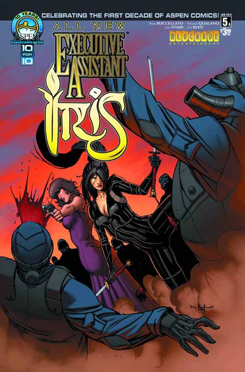 All New Executive Assistant Iris #5 Direct Market Cover A --0