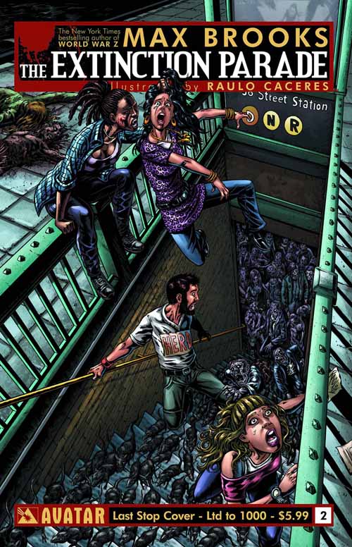 Extinction Parade #2 Last Stop Cover (Mature Readers) --0