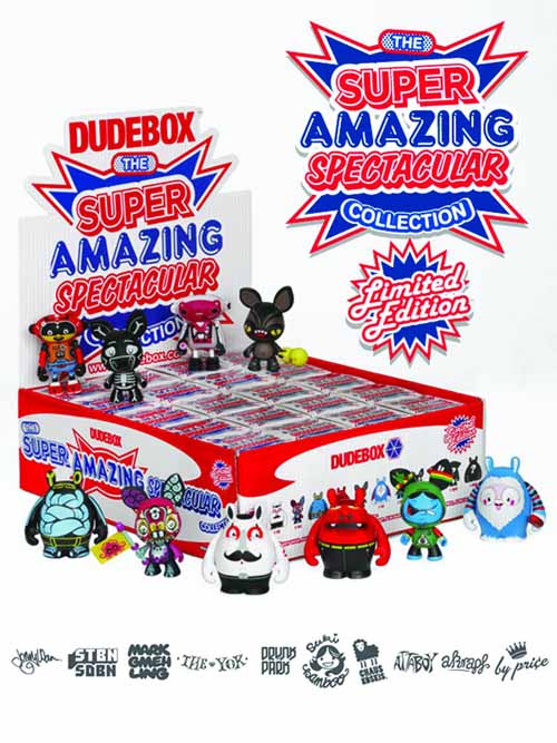 Dudebox Super Amazing Mini Figure 20-Piece BMB Display --0
