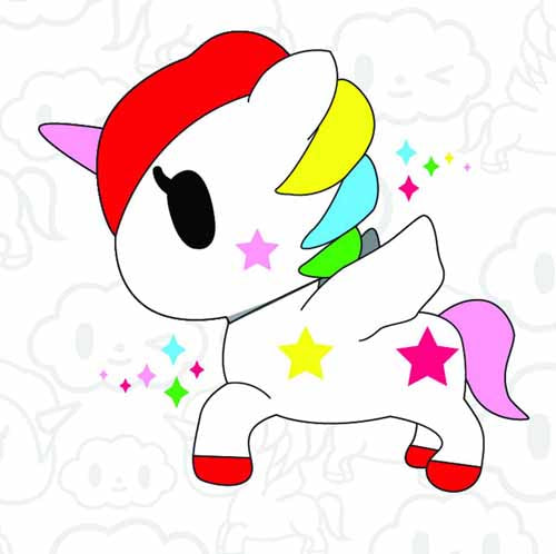 Unicorno Stellina Large Vinyl Figure --0