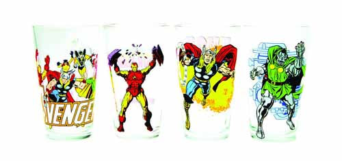 Toon Tumblers Doctor Doom Clear Pint Glass -- Marvel Comics --0