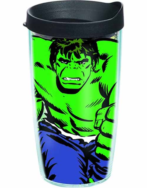 Tervis Classic Hulk Wrap with lid 16oz Tumbler -- Avengers --0