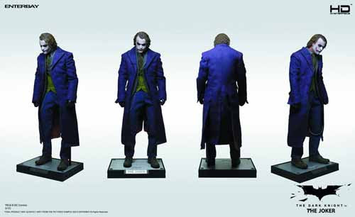 Dark Knight Joker HD Masterpiece Action Figure -- Enterbay --0