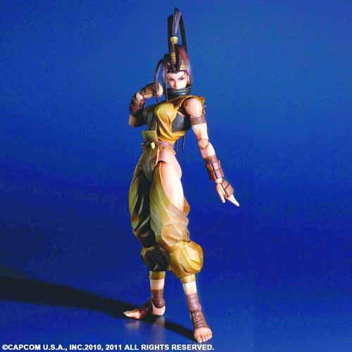 Super Street Fighter IV Play Arts Kai Ibuki Action Figure --0