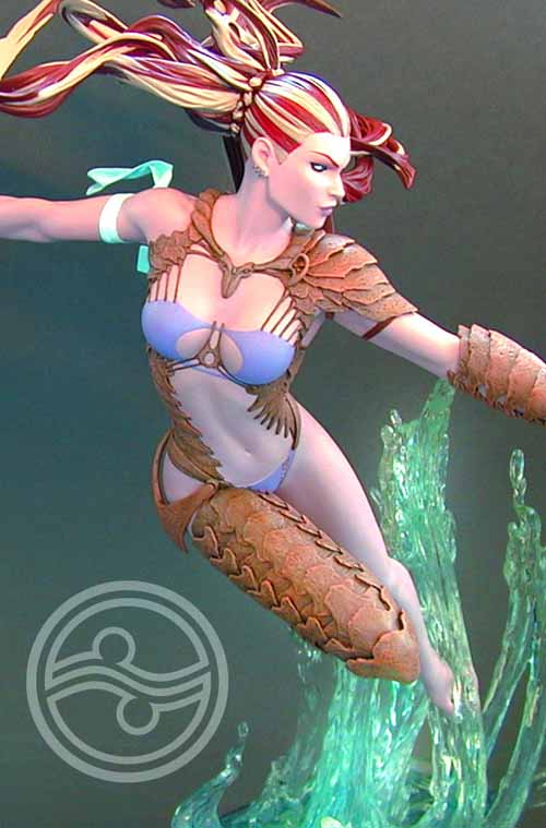 Fathom Kiani Statue - Michael Turner Aspen Comics --0