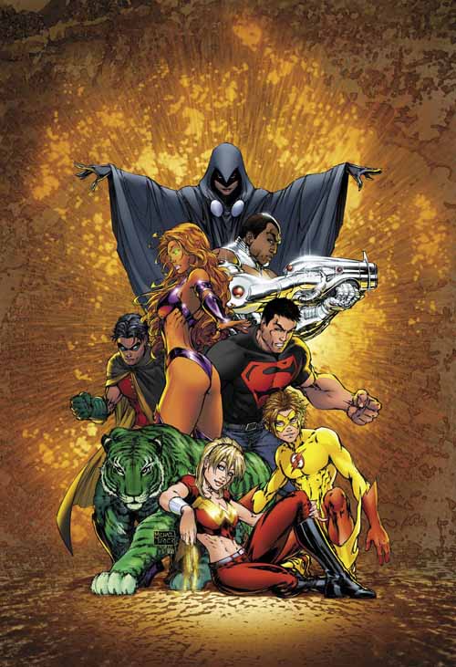 Teen Titans Omnibus By Geoff Johns HC --0