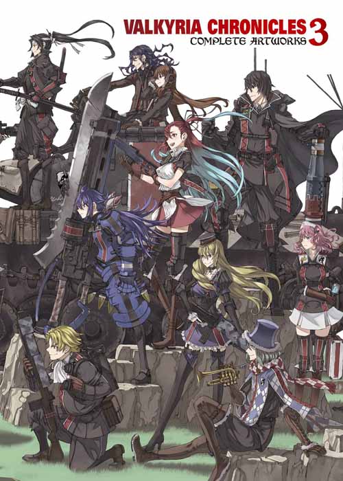 Valkyria Chronicles SC Vol 03 Complete Artworks --0