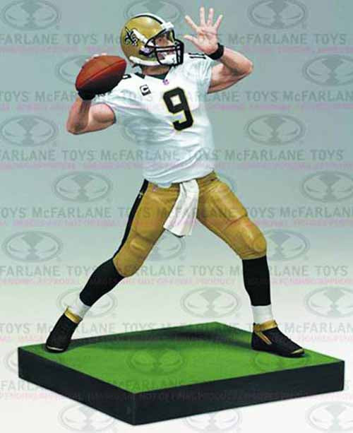 TMP Sports NFL Series 31 Drew Brees Action Figure Case --0
