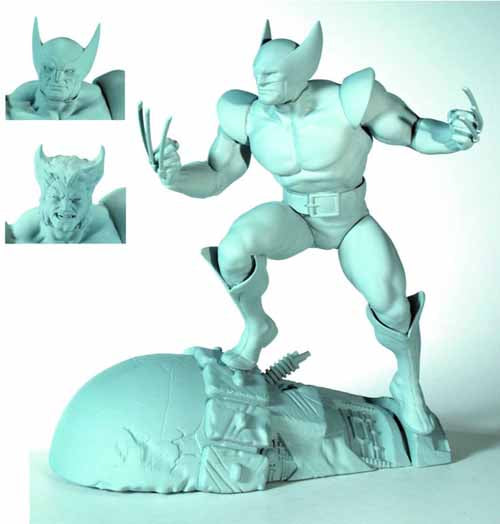 Wolverine 1/8 Snap Model Kit -- X-Men X-Force Marvel --0