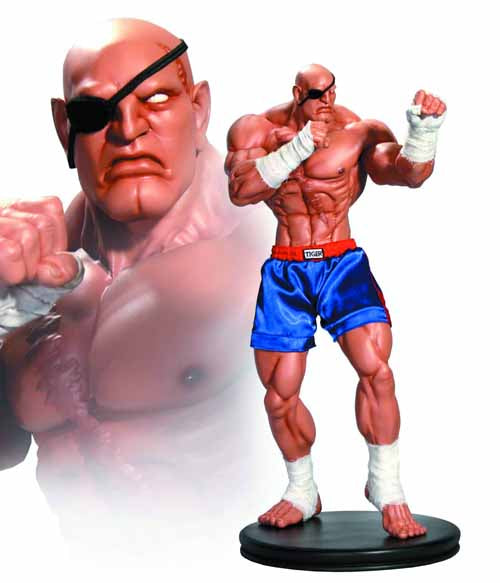 Street Fighter 1/4 Scale Sagat Statue -- Pop Culture Shock --0
