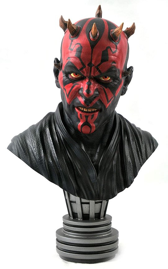 Star Wars ep1 Darth Maul Legends in 3D 1/2 Scale Bust Gentle Giant --0