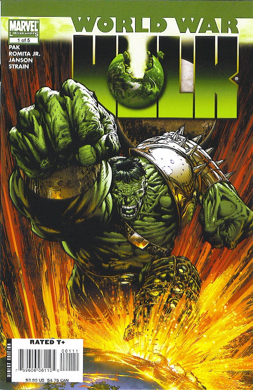 World War Hulk 1, 2, 3, 4, 5 Plus 2 Extras Pak Romita Finch X-Men --0