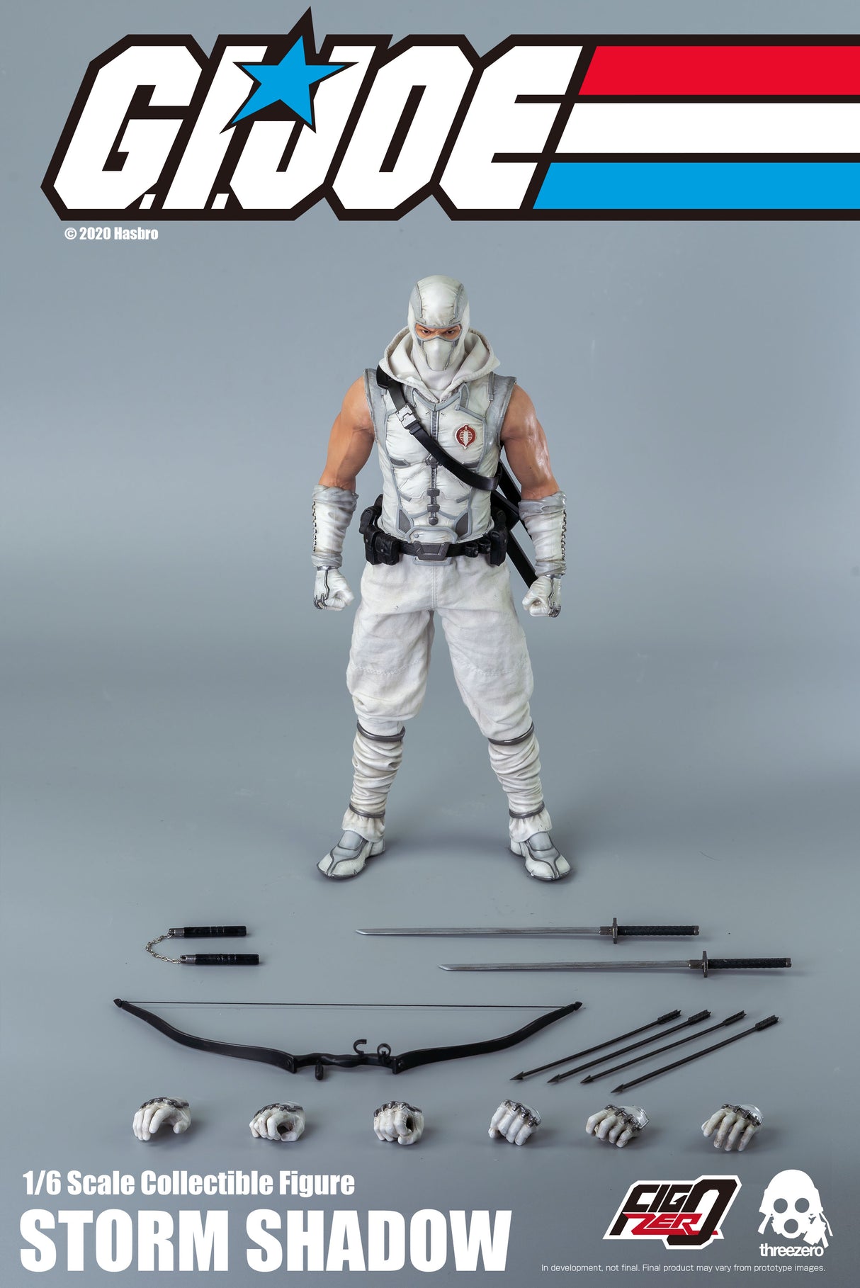 Threezero X Hasbro GI Joe Storm Shadow 1/6 Scale Action Figure --0