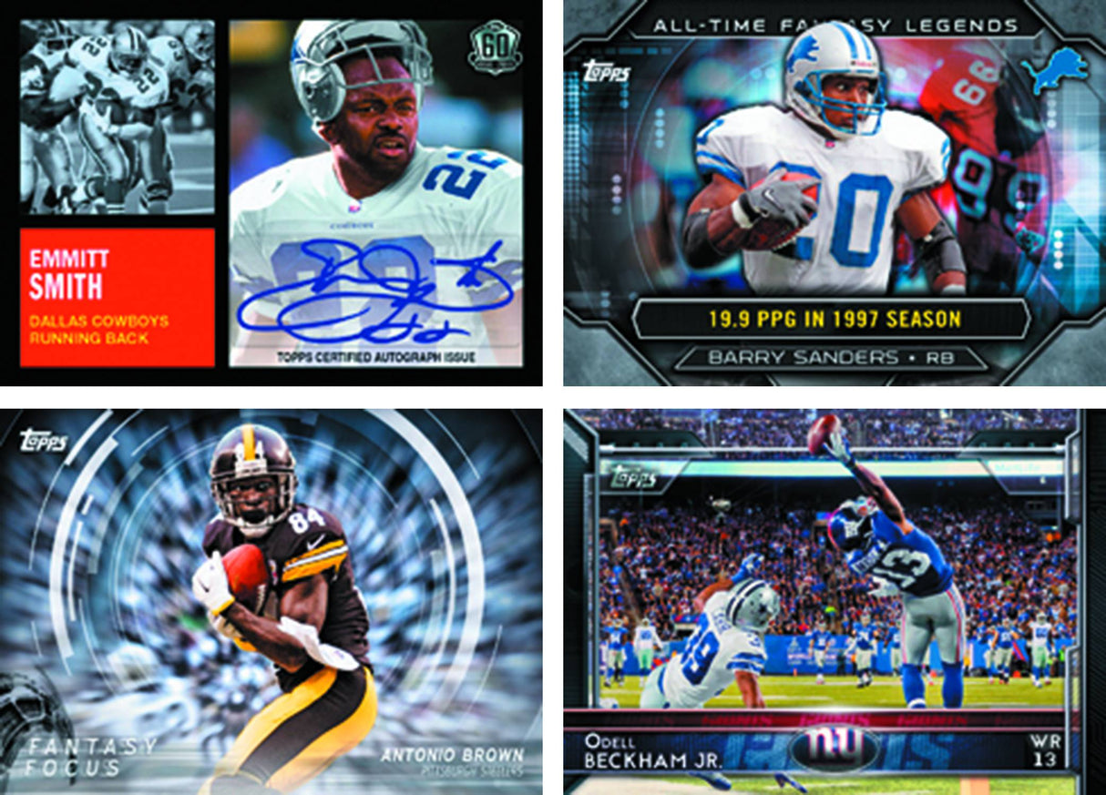 Topps 2015 Football Trading Cards T/C Jumbo Box --0