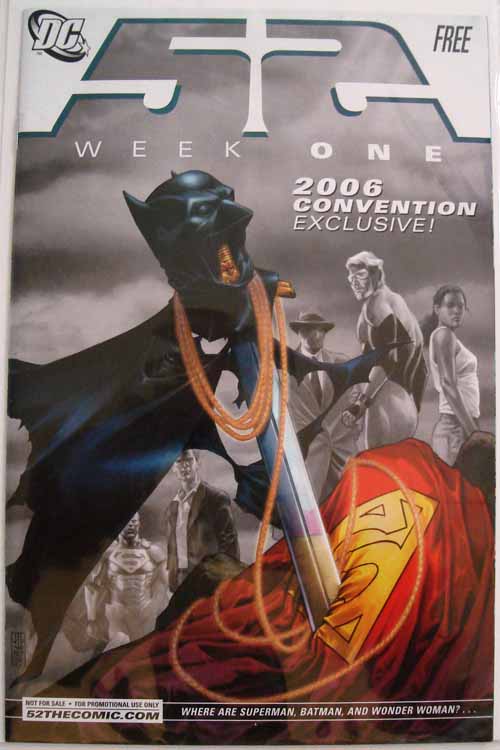 52 Week 1 Convention Exclusive 2006 Batman Superman Johns Morrison --0