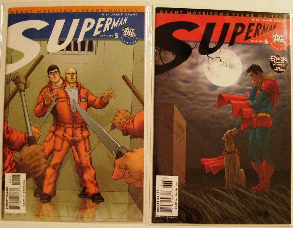 All Star Superman 1, 2, 3, 4, 5, 6 Morrison Quitely --1