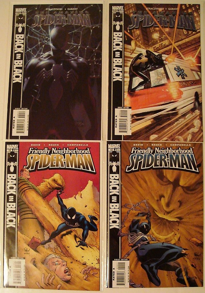 Amazing Spider-Man 533 536 537 538 539 540 Captain America Civil War --1