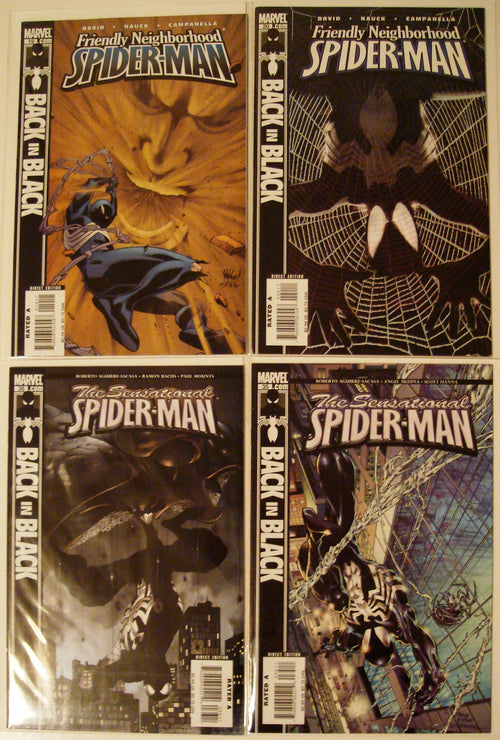 Amazing Spider-Man 539, 540, 541 Friendly 18, 19, 20 Sensational 35 36 --1